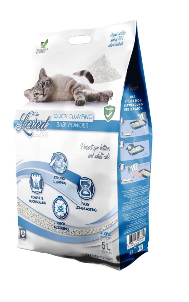 TOBELOVED Litiére Baby Powder 5L