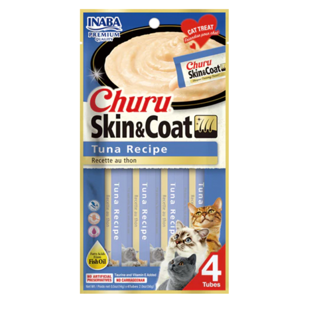 Churu Skin & Coat Tuna Recipe