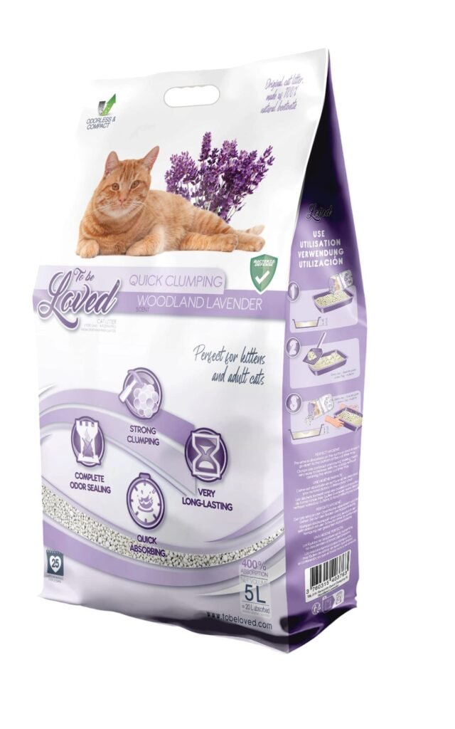 TOBELOVED Litiére Woodland lavender 5L