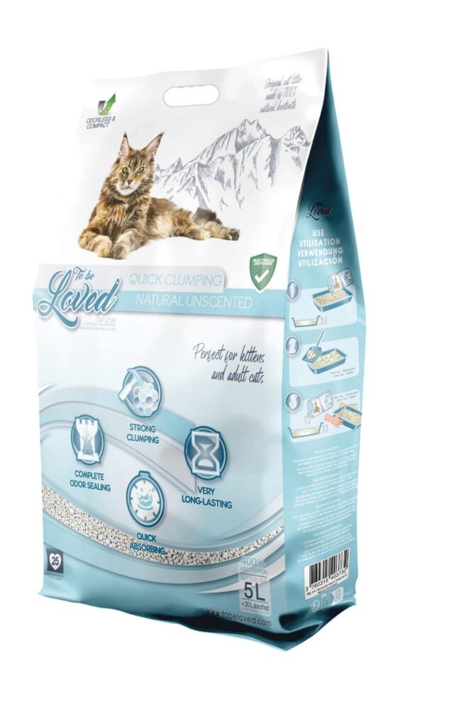 TOBELOVED Litiére Natural Unscented 5L
