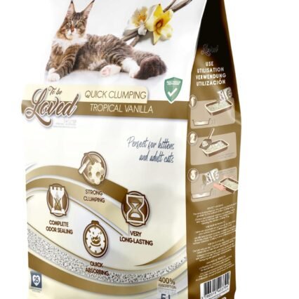 TOBELOVED Litiére Tropical Vanilla 5L