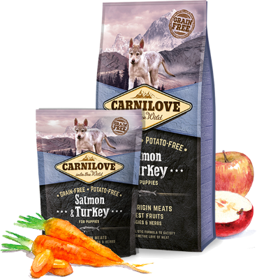 CL - Salmon & Turkey for large breed puppy 12 kg