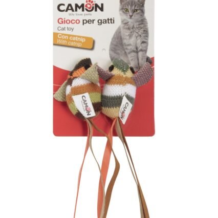AG031 Cat toy - mice striped