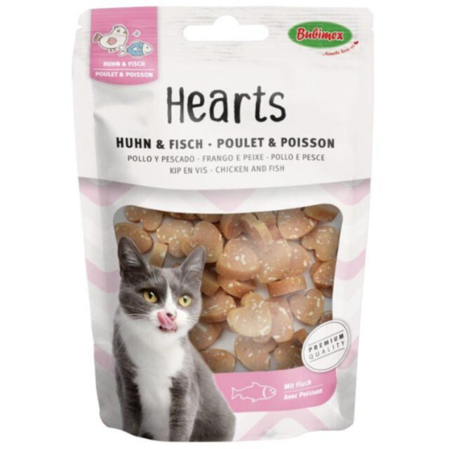 Bubimex Chicken Heart's - 50g