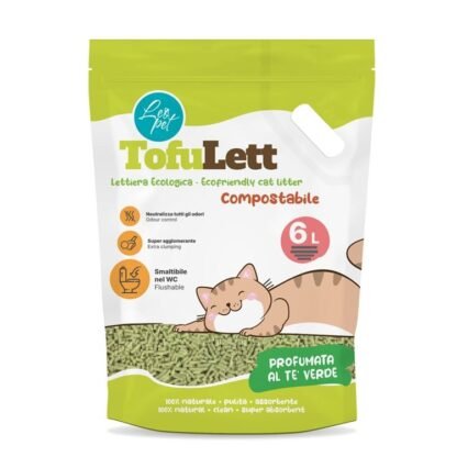 Tofu Eco Friendly Green Tea Cat Litter 6L