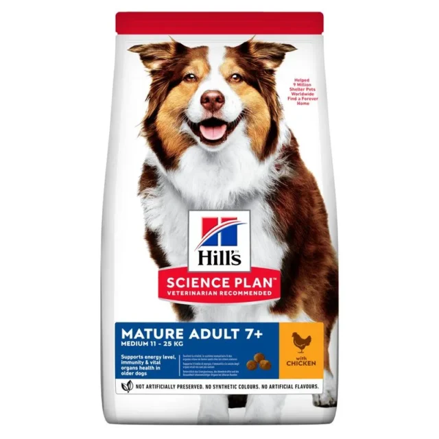 Hill’s Medium Mature Adult 7+ Chicken (2.5kg)
