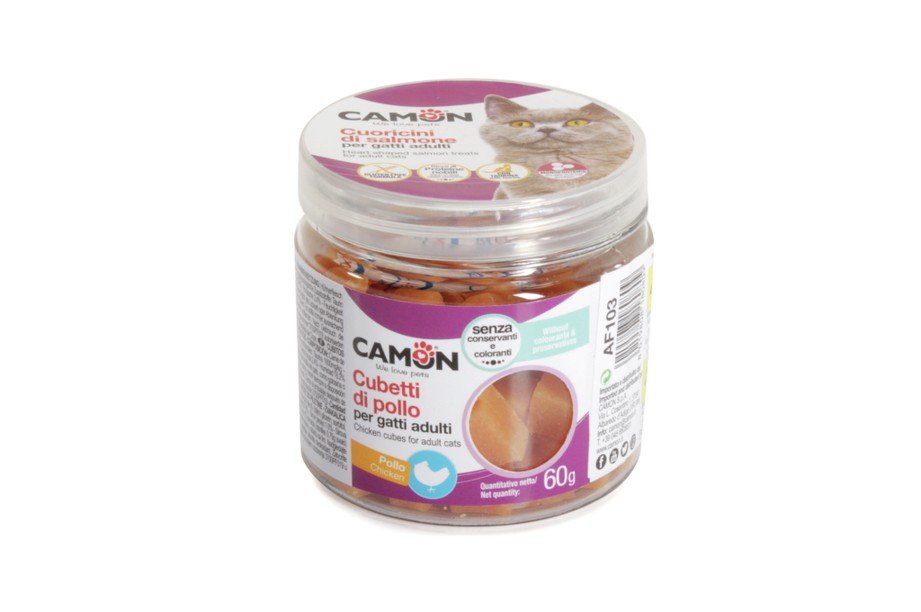 Alimentation chat complète – Cubes de poulet tendres / AF103