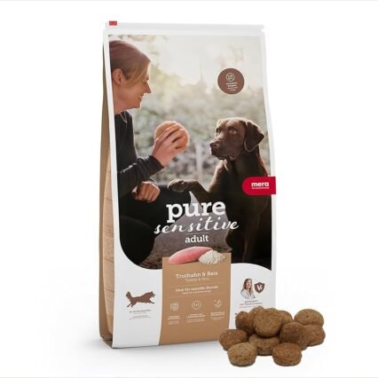 MERA pure sensitive adulte Dinde et riz 4kg.