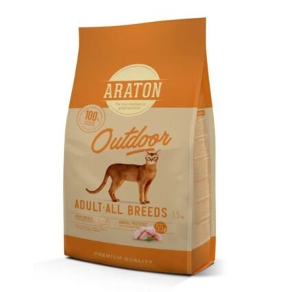 ARATON Chat Adulte Actif Poulet & Dinde 1,5 kg.