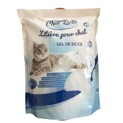 Litière gel de silice sans parfum 3.8L - CHAT BOTE
