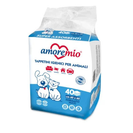 Amoremio Tapis Hygiénique 60x60 40 pcs.