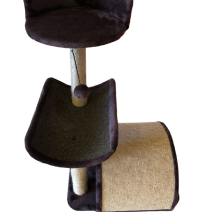 Arbre à chat avec griffoir.