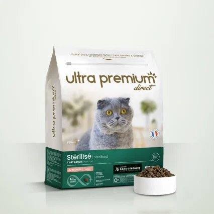 Ultra Premium Pour Chat Stérilisé Saumon Sans Céréales 7Kg