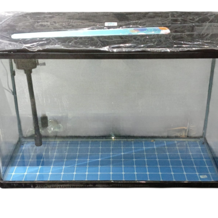 Aquarium Rectangulaire Noir 60L