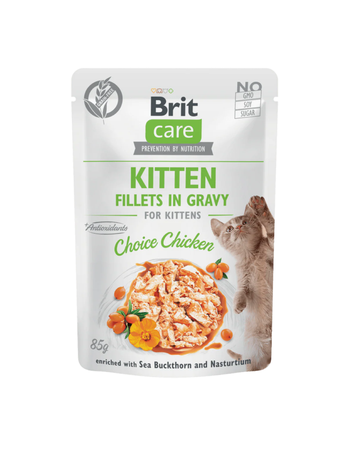 Brit Care Cat Pouch Kitten - Choice Chicken in Gravy 85 g