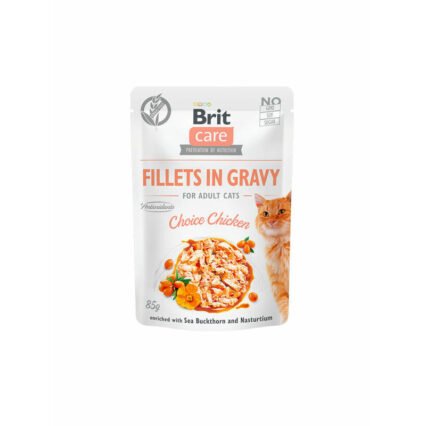Brit Care Fillets in Gravy Choice Chicken 85 g