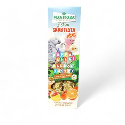 Manitoba Stick Parakeets Fruits Treats, 120g