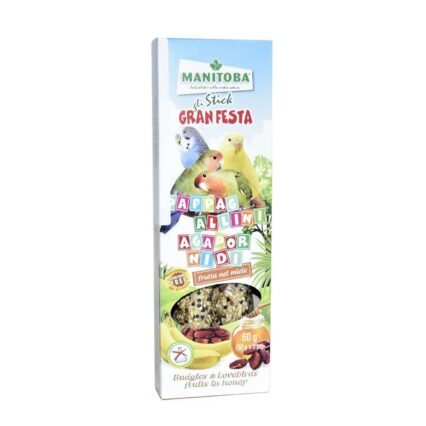 Manitoba Stick Budgies Honey Treats - 60 g
