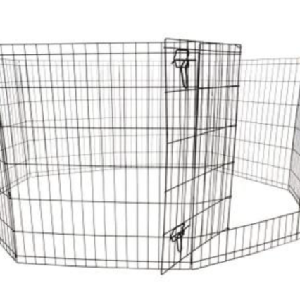 PF206 Parc Métallique 61×122cm (8 panneaux)