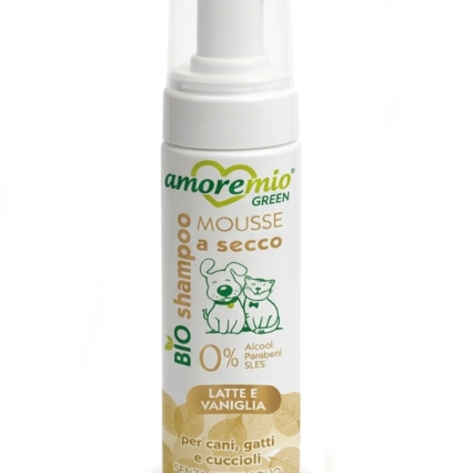 Amoremio Shampoing sec LATTE E VANIGLIA 200 ml
